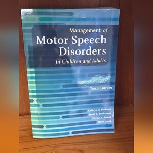 Management of Motor Speech Disorders Book